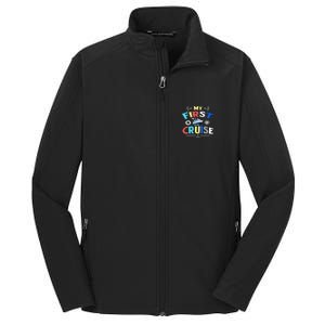 My First Cruise  Girls Boys Cruising and Sailing Core Soft Shell Jacket