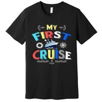 My First Cruise  Girls Boys Cruising and Sailing Premium T-Shirt