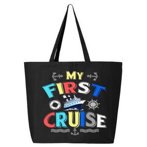 My First Cruise  Girls Boys Cruising and Sailing 25L Jumbo Tote