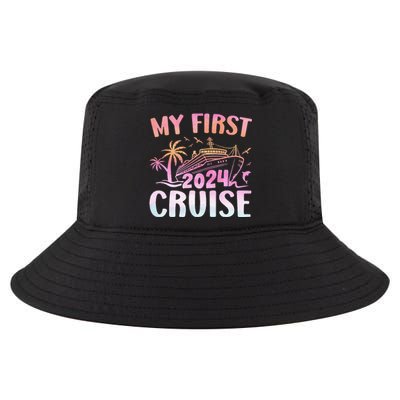 My First Cruise 2024 Vacation Matching Family Cruise Ship  Cool Comfort Performance Bucket Hat