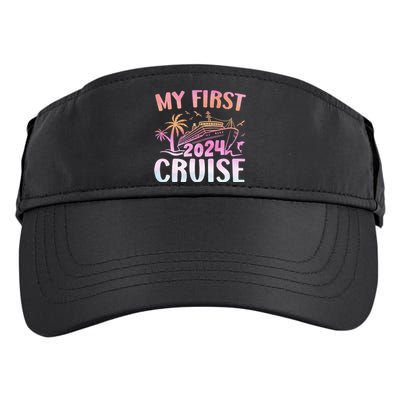 My First Cruise 2024 Vacation Matching Family Cruise Ship  Adult Drive Performance Visor