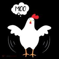 MOO Funny Cow Chicken Funny Backpack