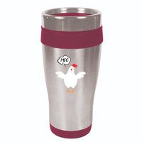 MOO Funny Cow Chicken Funny 16oz Travel Tumbler