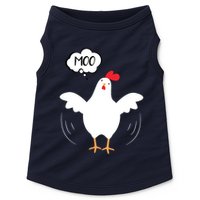 MOO Funny Cow Chicken Funny Doggie Tank