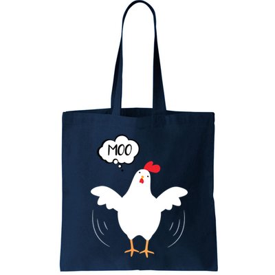 MOO Funny Cow Chicken Funny Bag