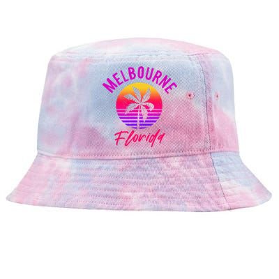 Melbourne Florida Cool Sun Of Melbourne Fl Tie-Dyed Bucket Hat