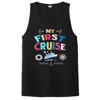 My First Cruise  Girls Boys Cruising and Sailing PosiCharge Competitor Tank