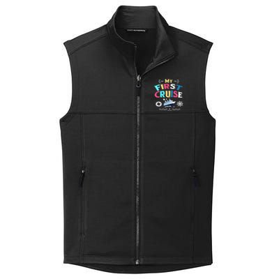 My First Cruise  Girls Boys Cruising and Sailing Collective Smooth Fleece Vest