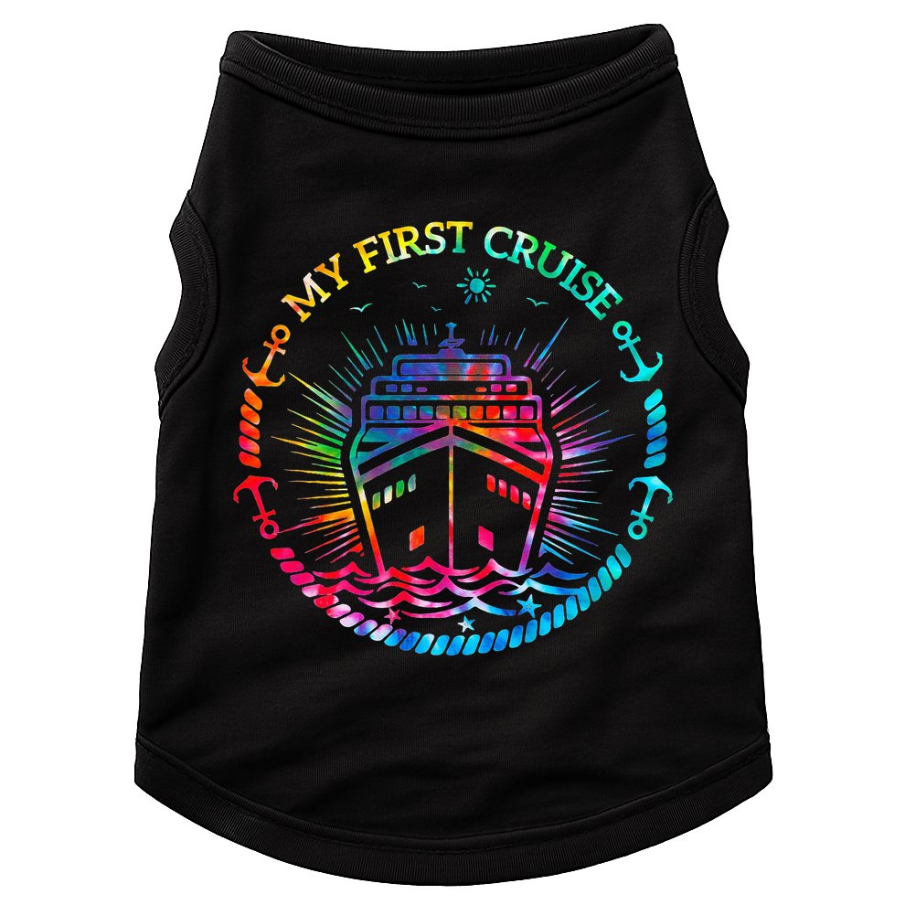 My First Cruise Funny Cruise Doggie Tank