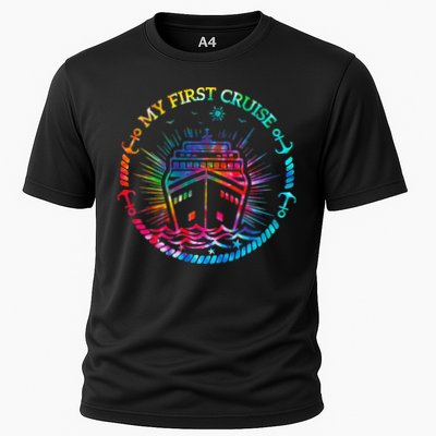 My First Cruise Funny Cruise Performance Shirt