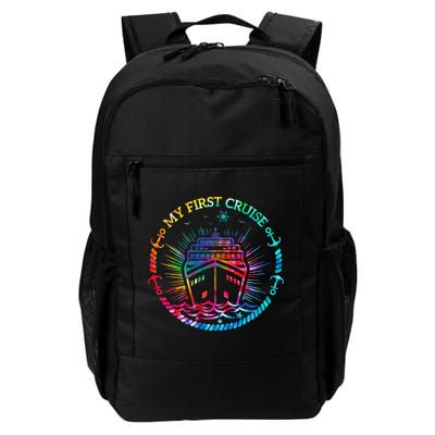 My First Cruise Funny Cruise Backpack