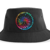 My First Cruise Funny Cruise Sustainable Bucket Hat