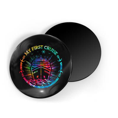 My First Cruise Funny Cruise Magnet