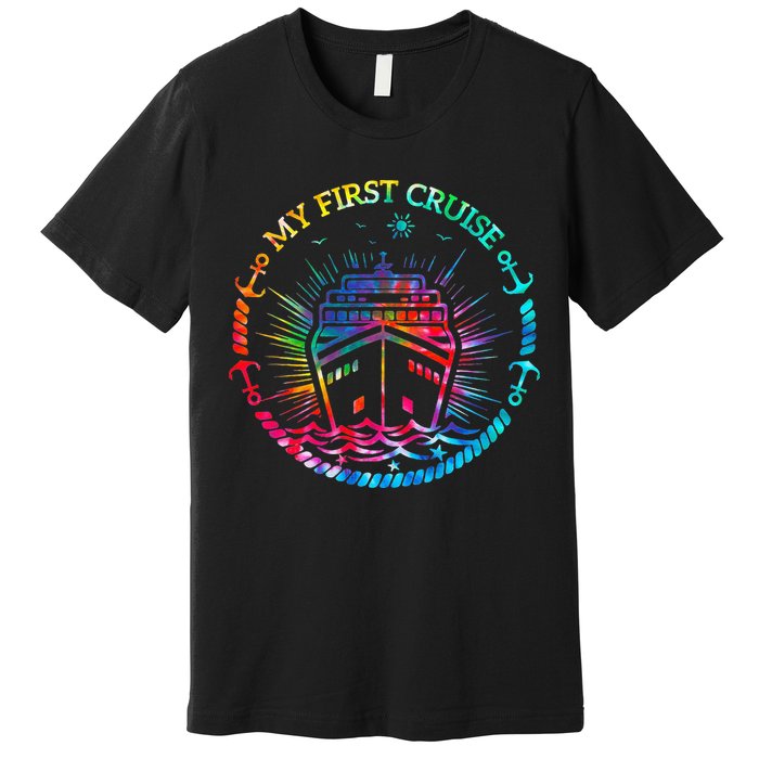 My First Cruise Funny Cruise Premium T-Shirt