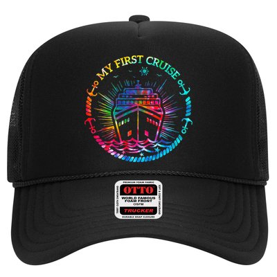 My First Cruise Funny Cruise Trucker Hat