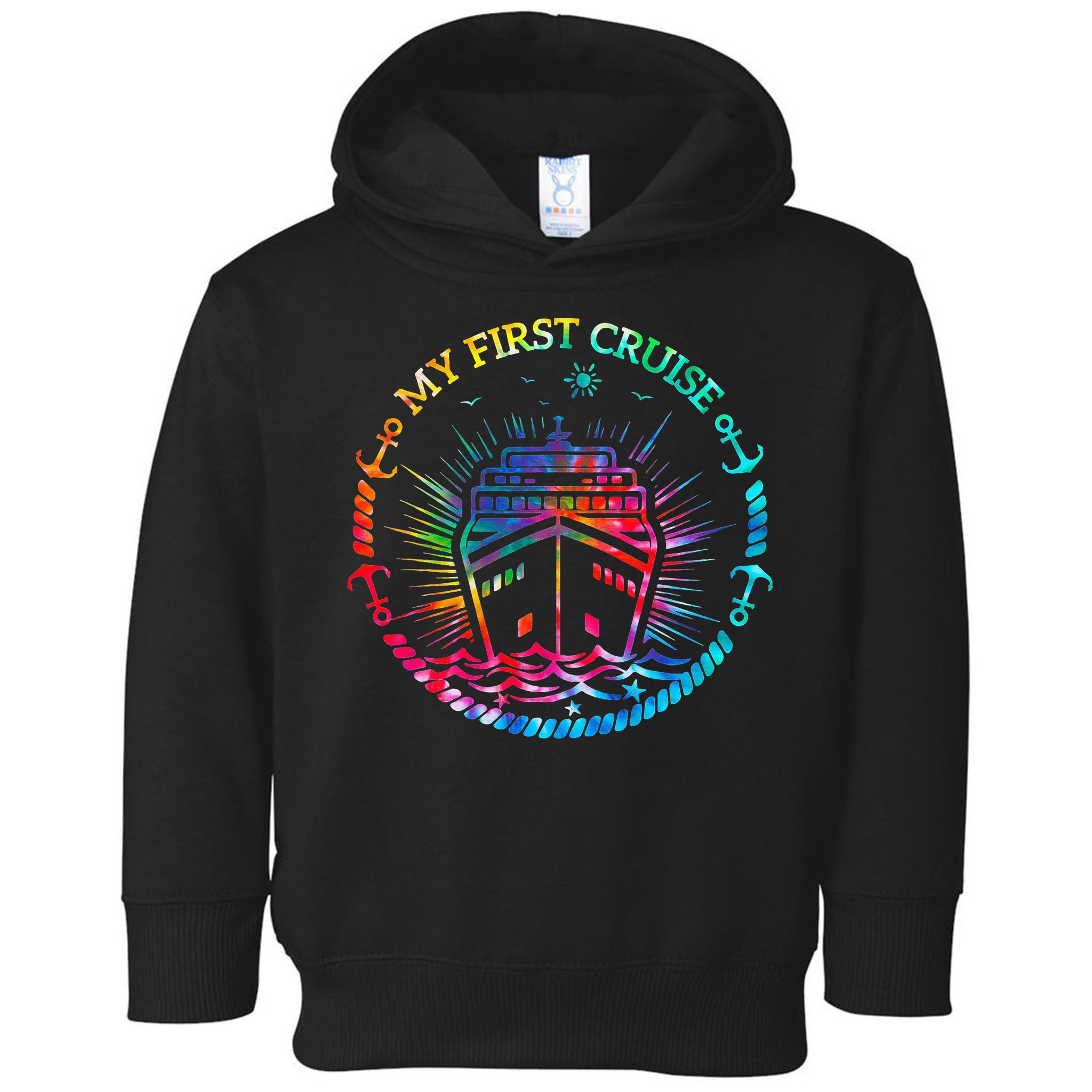 My First Cruise Funny Cruise Toddler Hoodie