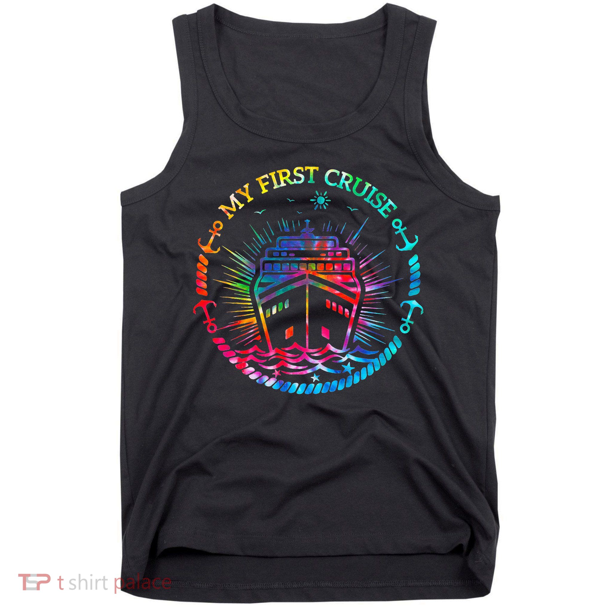 My First Cruise Funny Cruise Tank Top