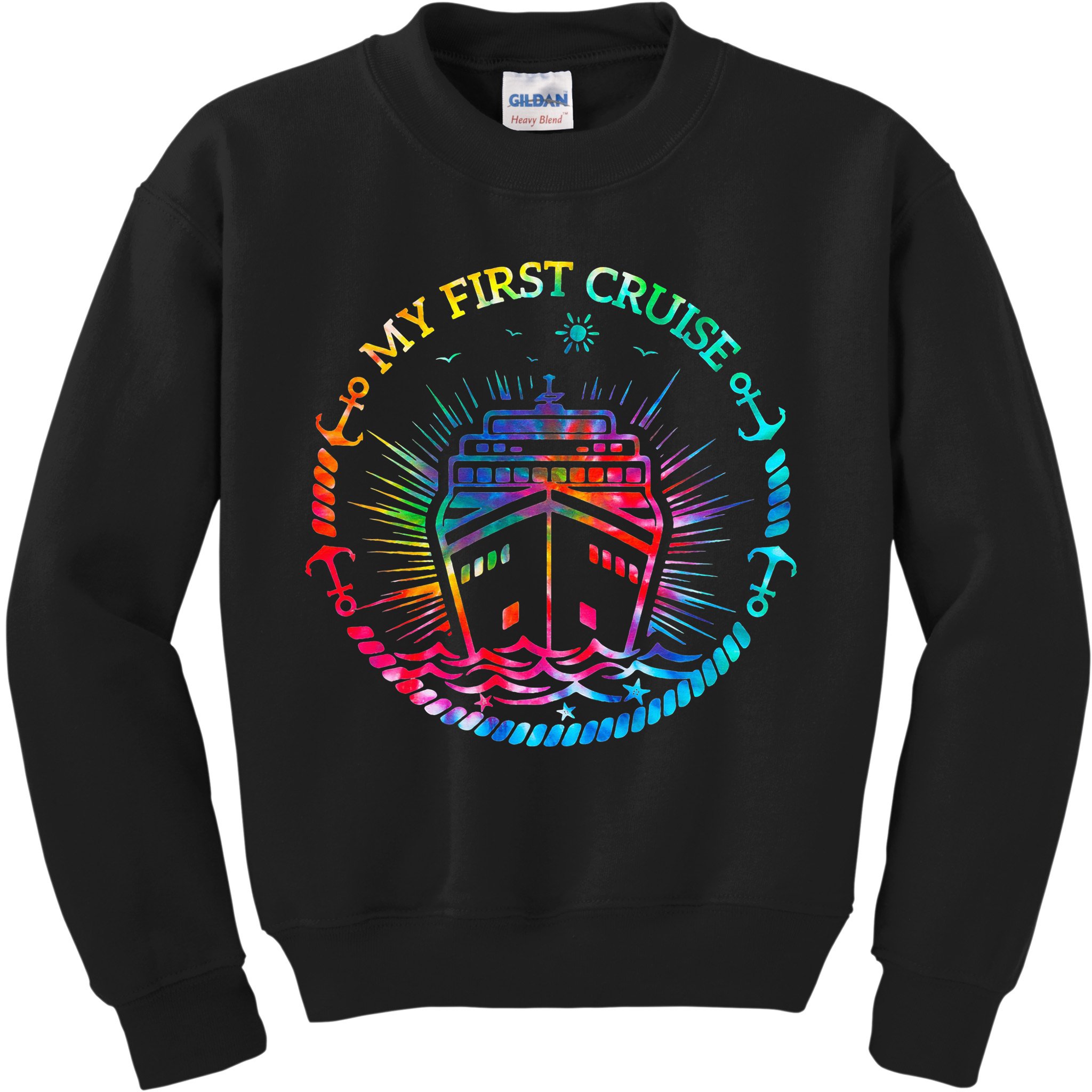 My First Cruise Funny Cruise Kids Sweatshirt