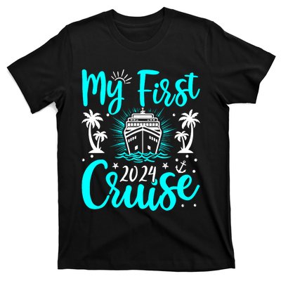 My First Cruise 2024 1st Birthday Cruising Cruise T-Shirt