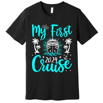 My First Cruise 2024 1st Birthday Cruising Cruise Premium T-Shirt