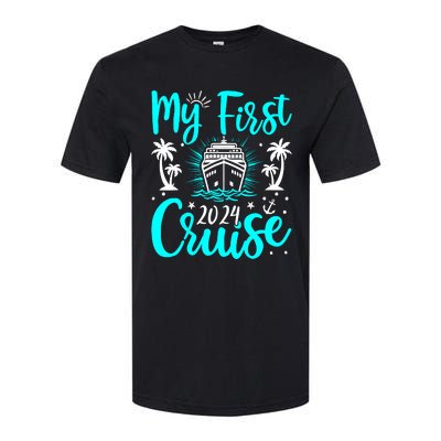 My First Cruise 2024 1st Birthday Cruising Cruise Softstyle® CVC T-Shirt