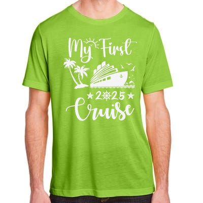 My First Cruise 2025 Family Vacation Cruise Ship Travel Adult ChromaSoft Performance T-Shirt