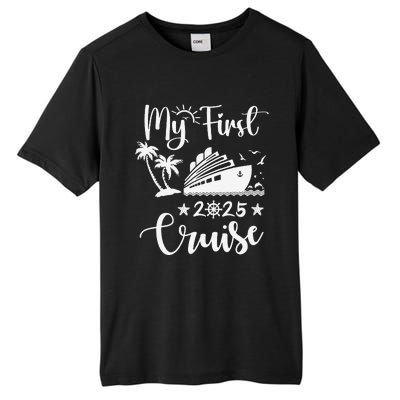 My First Cruise 2025 Family Vacation Cruise Ship Travel Tall Fusion ChromaSoft Performance T-Shirt