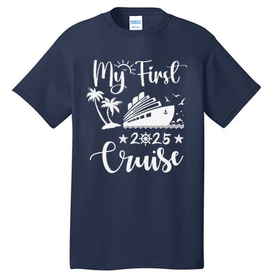 My First Cruise 2025 Family Vacation Cruise Ship Travel Tall T-Shirt