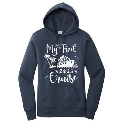 My First Cruise 2025 Family Vacation Cruise Ship Travel Women's Pullover Hoodie