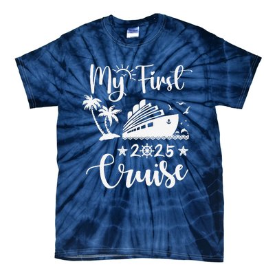 My First Cruise 2025 Family Vacation Cruise Ship Travel Tie-Dye T-Shirt