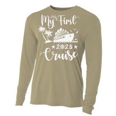 My First Cruise 2025 Family Vacation Cruise Ship Travel Cooling Performance Long Sleeve Crew