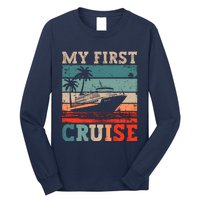 My First Cruise Family Vacation Cruise Ship Long Sleeve Shirt