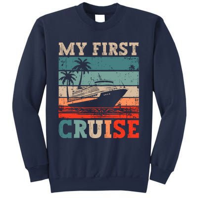 My First Cruise Family Vacation Cruise Ship Sweatshirt