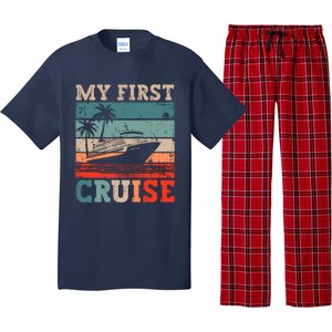 My First Cruise Family Vacation Cruise Ship Pajama Set