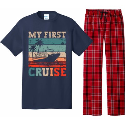 My First Cruise Family Vacation Cruise Ship Pajama Set