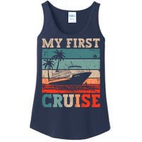 My First Cruise Family Vacation Cruise Ship Ladies Essential Tank