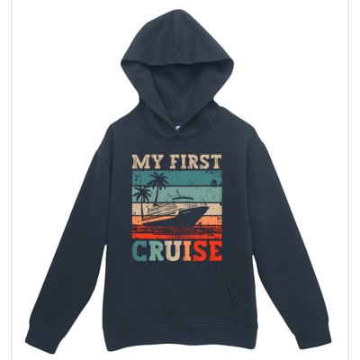 My First Cruise Family Vacation Cruise Ship Urban Pullover Hoodie