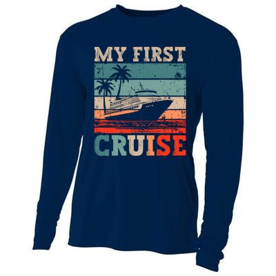 My First Cruise Family Vacation Cruise Ship Cooling Performance Long Sleeve Crew