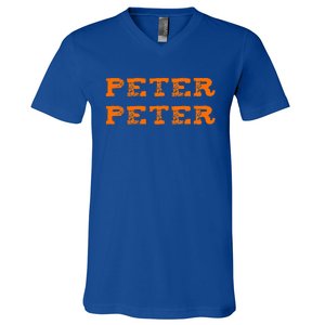 Matching For Couples Peter Pumpkin Eater V-Neck T-Shirt