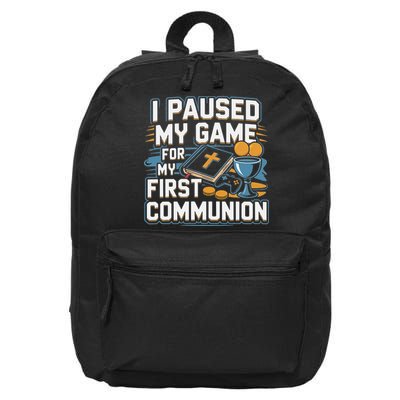 My First Communion Video Game Controller Gifts 16 in Basic Backpack
