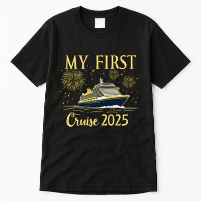 My First Cruise 2025 Family Vacation Trip Ship Matching Tall T-Shirt