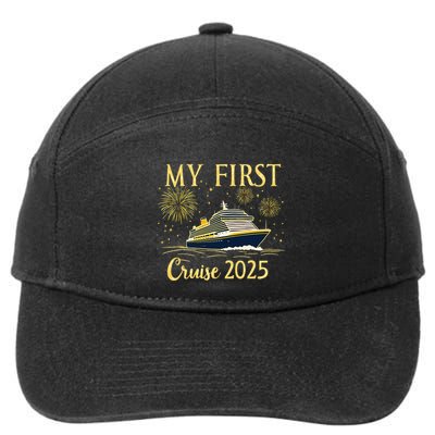 My First Cruise 2025 Family Vacation Trip Ship Matching 7-Panel Snapback Hat