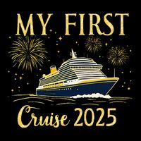 My First Cruise 2025 Family Vacation Trip Ship Matching Youth Performance Sprint T-Shirt
