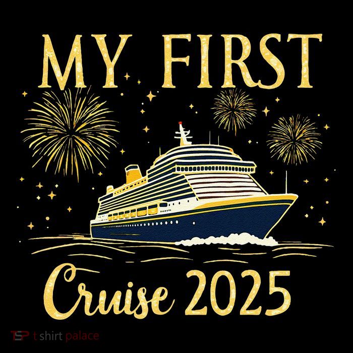 My First Cruise 2025 Family Vacation Trip Ship Matching Youth Performance Sprint T-Shirt
