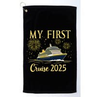 My First Cruise 2025 Family Vacation Trip Ship Matching Golf Towel