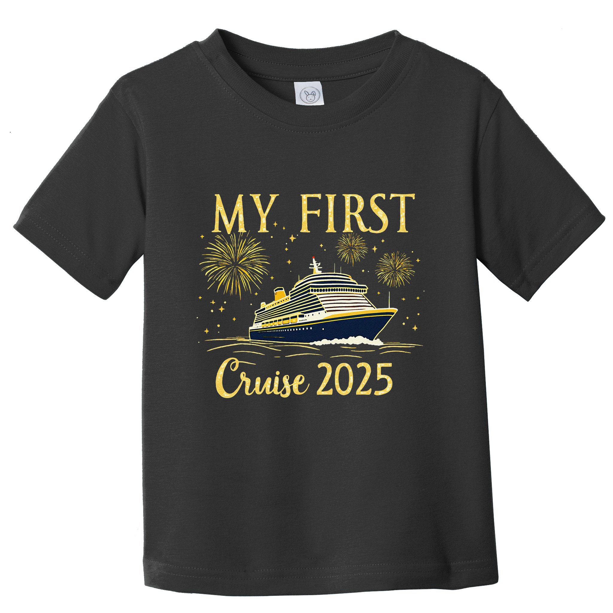 My First Cruise 2025 Family Vacation Trip Ship Matching Toddler T-Shirt