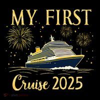 My First Cruise 2025 Family Vacation Trip Ship Matching Short Acrylic Beanie