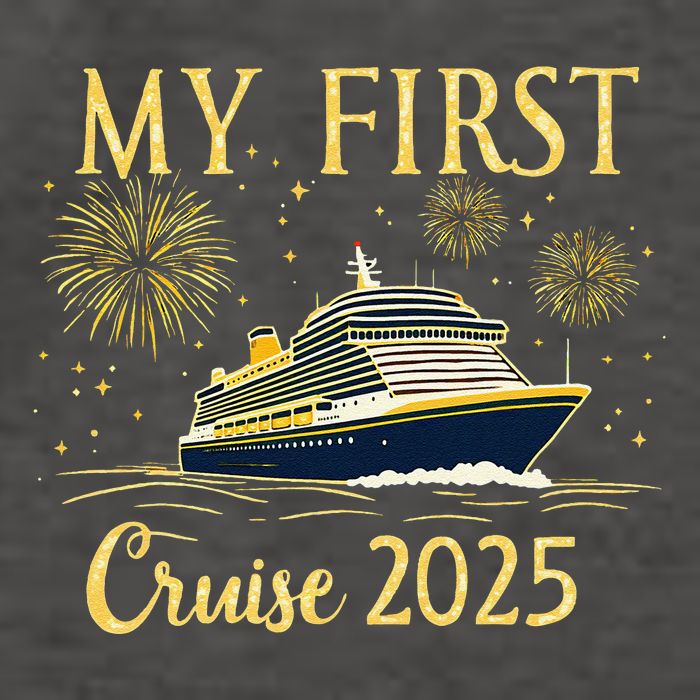 My First Cruise 2025 Family Vacation Trip Ship Matching Vector Backpack