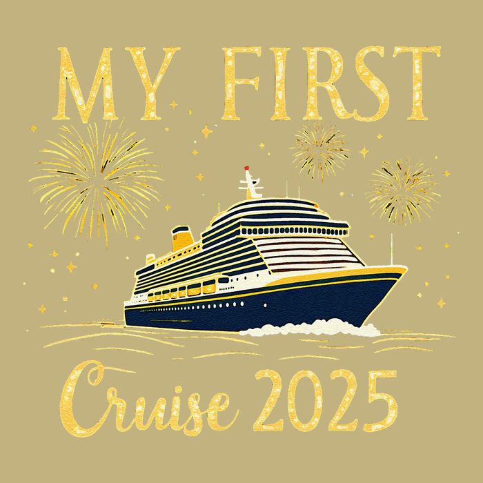 My First Cruise 2025 Family Vacation Trip Ship Matching Cooling Performance Crew T-Shirt