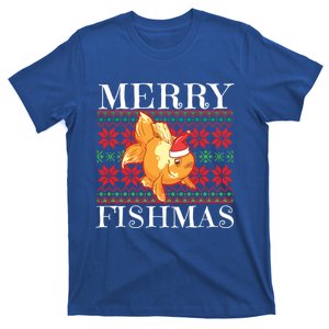 Merry Fishmas Christmas Japanese Koi Fish Gift T-Shirt